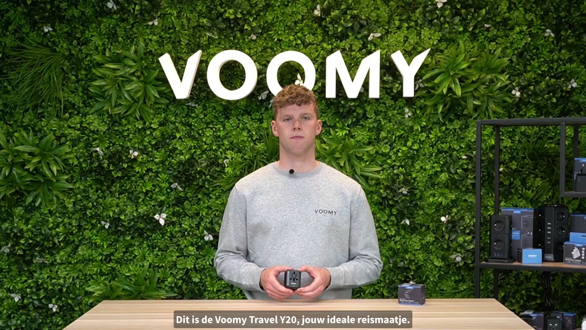 Reisstekker 170+ landen video uitleg Voomy